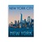 Stupell Industries New York Landmark Skyline Wall Plaque Design by Victoria Barnes